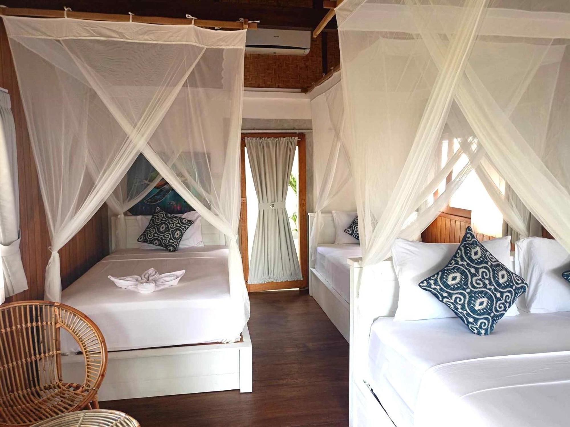 Bintang Tiga Bungalows גילי אייר מראה חיצוני תמונה